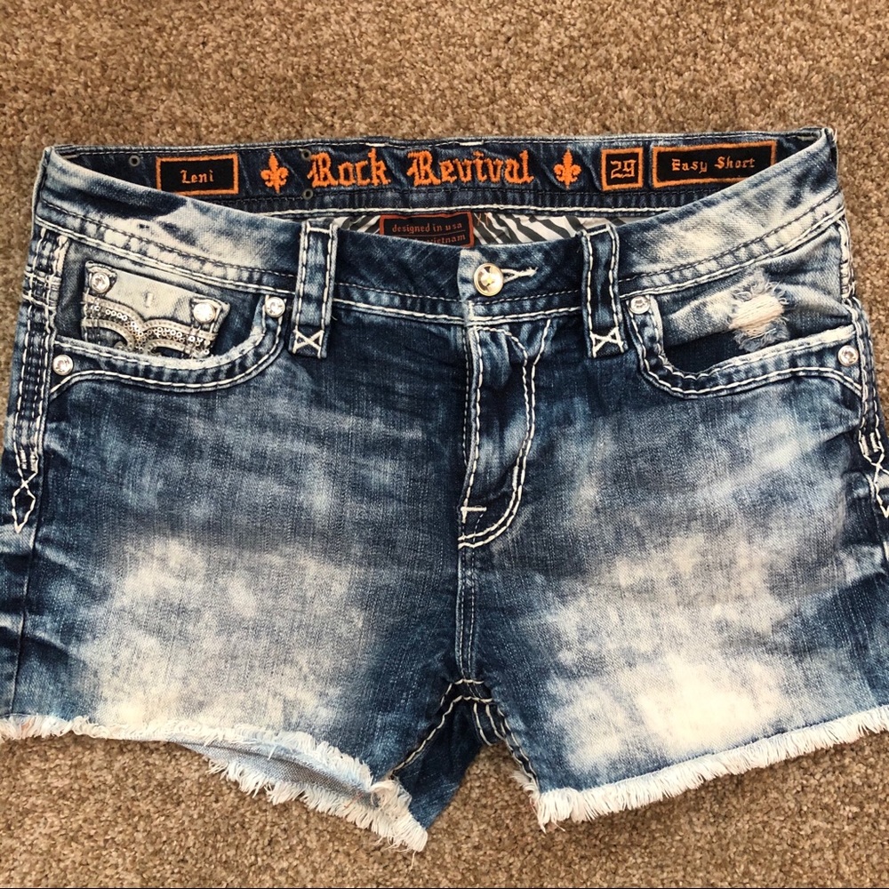Rock Revival Jean Shorts